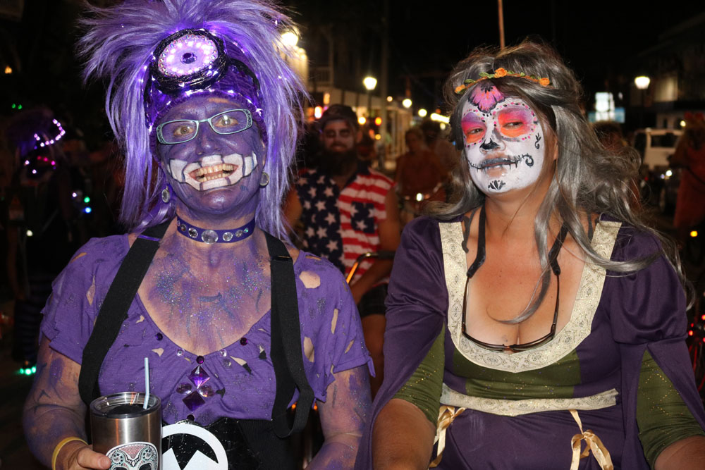 Zombie Bike Ride 2018 photo - Duval Street, Key West